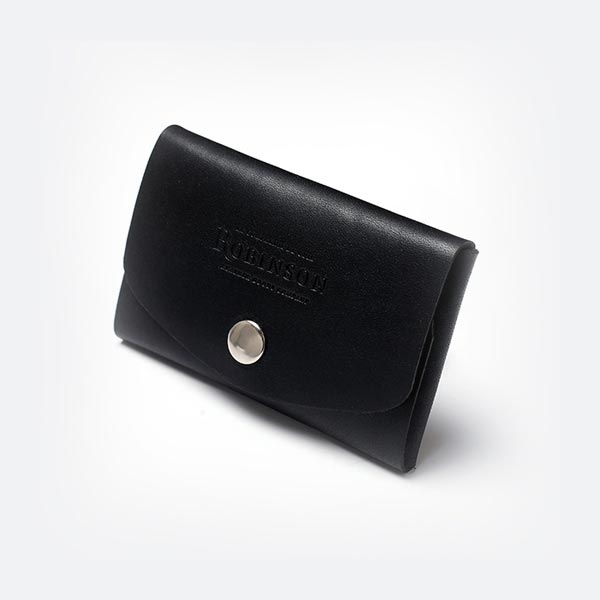 Black Leather Purse For Men